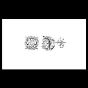 Elegant Silver Stud Earrings